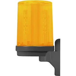 Proxima Proxima Walec.o Alarmleuchte für Alarmsysteme mit orangefarbenem LED-Licht 230 V 9 x 12,3 cm