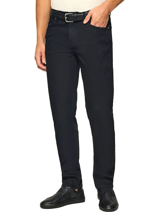Мъжки дънки Еластични Regular Fit Черни