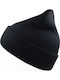 Căciulă Tricotată Unisex Beanie în Culoare Albastru Marin