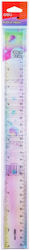 Deli 30cm Pink Ruler