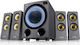 F7700X Wireless 4.1 Computer Speakers with Bluetooth and 80W Power Black