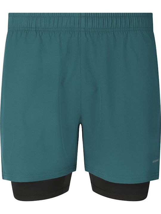 Kros Αθλητική Ανδρική Βερμούδα Slim Fit Green