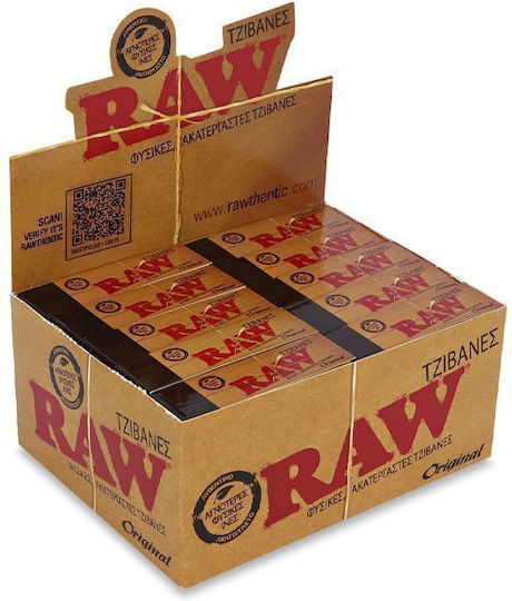 Raw Хартийки за свиване на цигари с филтри 50 Листа 50 Бр.