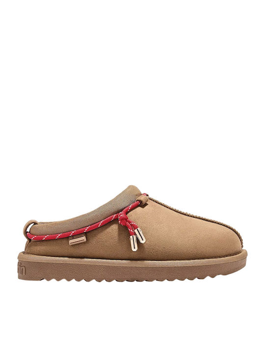 Dfsh426017 Flache Sandalen für Damen Beige