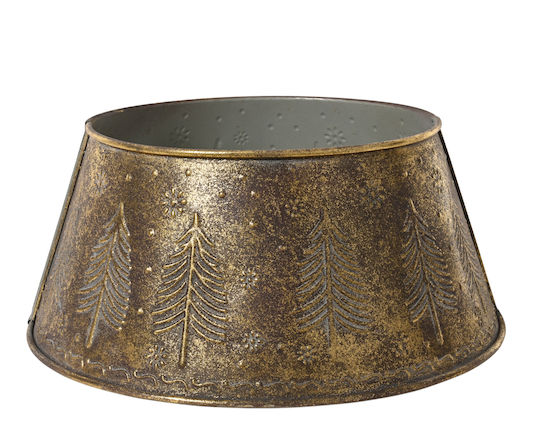 Metallischer Christbaumrock Bronze B25×H57 cm
