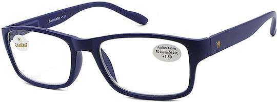 Cammello 001 BLUE Reading Glasses +1.25 in Blue Colour 001-blue-125_35586