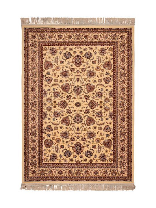 Viokarpet Isfahan 3783b Rectangular Rug Cream-C...