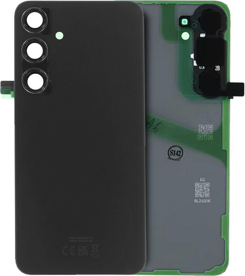 Back Cover Glass Camera Lens Samsung Galaxy S24 Plus Service Pack Onyx Black