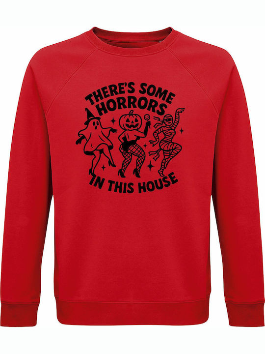 Sweatshirt Organic Unisex " There Is Some Horro...