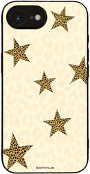 Калъф Sonique Back To Y2k Series Apple iPhone 16e iPhone 17e Leopard Star Калъф Sonique Back To Y2k Series Apple iPhone 16e iPhone 17e Leopard Star