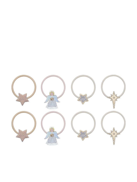 Mimi & Lula Sparkle Angel Kinder-Haargummis, 8 Stück