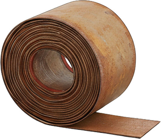 Relaxdays Lawn Edging 10051892_1431 Rust-finish Steel 15 Cm High 0.3 Mm Thick 5 M/10 M Long Rust Brown Relaxdays Lawn Edging 10051892_1431 Rust-finish Steel 15 Cm High 0.3 Mm Thick 5 M/10 M Long Rust Brown