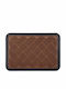 Relaxdays Covoraș de Intrare din Cauciuc Maro 60x40 cm Grosime 10 mm