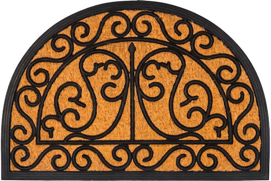 Relaxdays Covoraș de Intrare din Fibră de Cocos Maro x60 cm