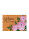 Relaxdays Covoraș de Intrare din Fibră de Cocos cu Suport Antiderapant Multicolor 60x40cm Grosime 15mm