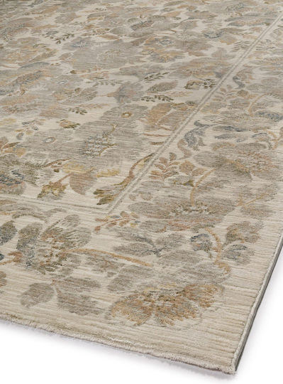 Viokarpet Blossom 04109a Runner Rug Cream - Salmon 80x230cm