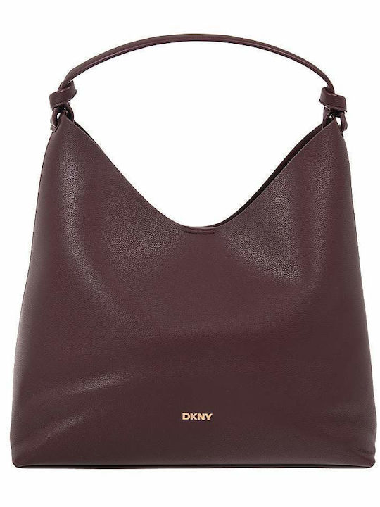 DKNY Paula Geantă de Umăr pentru Femei Burgundy