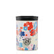 24Bottles Handled Tumbler Thermos Stainless Steel BPA Free 350ml Domenica With Straw and Handle