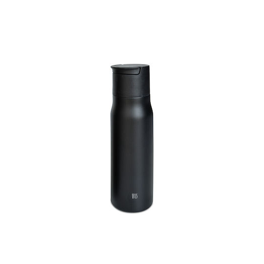 Iris Barcelona Stainless Steel Thermos Bottle 1L Black