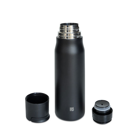 Iris Barcelona Thermos Bottle Stainless Steel 750ml Black