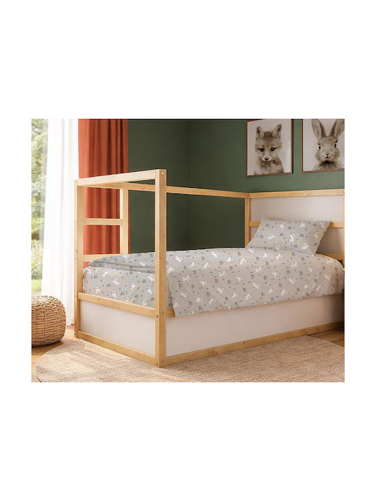 Dimcol Kids Single Duvet Set with Pillowcase Gi...