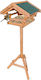 Spruce Wood Bird Feeder Relaxdays