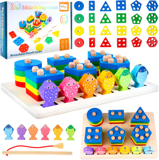 MalPlay Montessori Άβακας από Ξύλο