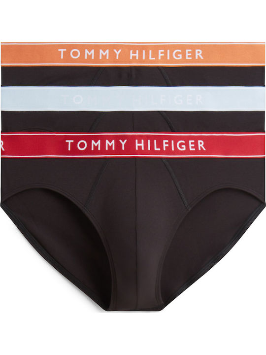 Tommy Hilfiger Ανδρικά Σλιπ Μαύρο 3Pack