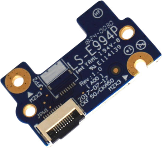 Power-Button-Platine für Laptop Dell Inspiron 15 7577 G5 5587 G7 7588 Vostro 7580 7570 Ls-e994p Cka50 Ckf50 J0dpt 0j0dpt Xd71f 7n8kw Art.-Nr. 1-brd430
