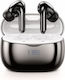 Takemore WS95 Căști Bluetooth Handsfree In-ear cu Husă de Încărcare Negre