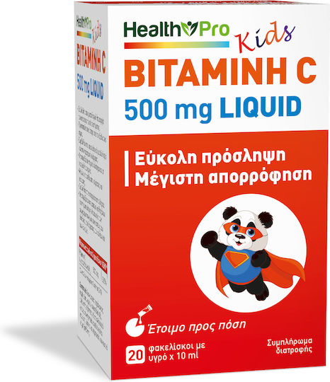 Health Pro Vitamin C 500mg 20 Sachets