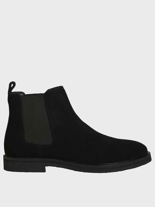 Jack & Jones Jfwlisbon Велурени Черни Челси Боти
