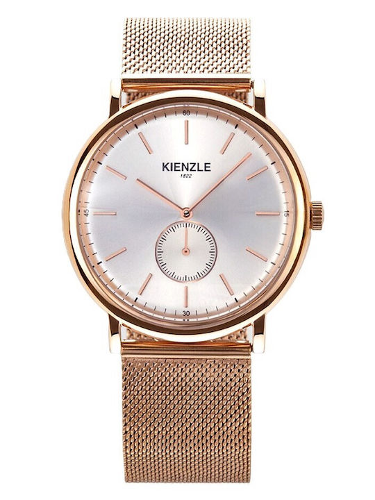 Kienzle Women's Battery-Powered Watch with Pink Gold Metal Bracelet Kienzle Women's Battery-Powered Watch with Pink Gold Metal Bracelet