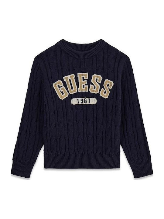 Guess Kids Long-Sleeved Sweater Navy Blue