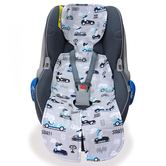 Kerstin Atmungsaktive Kinderwagenabdeckung 30 × 87 cm Blau