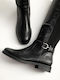 Damenstiefel Schwarz X27-352-DM872-26-SCHWARZ