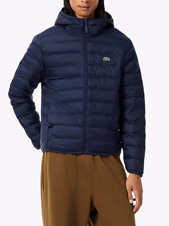Lacoste Wasserdichte und Winddichte Pufferjacke...