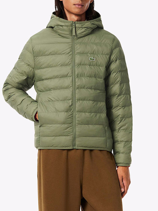 Lacoste Wasserdichte und Winddichte Pufferjacke...