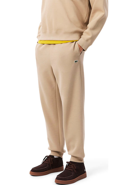 Jogginghose mit Gummizug Beige