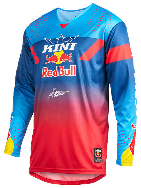 Мотокрос блуза Kini Red Bull Mxc 2.0 Синя Червена