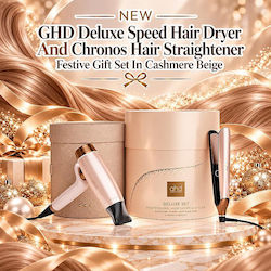 New Ghd Deluxe Speed Hair Dryer Chronos Hair Straightener Festive Gift Se