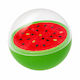 Minge Gonflabilă de Plajă Flippy cu Model de Fructe, Material PVC, Structură Gonflabilă, Confortabilă și Stabilă pe Apă, Distracție de Vară, Ideală pentru Piscină, Plajă, Vacanțe și Activități Acvatice, Dimensiune 40 cm, Multicoloră