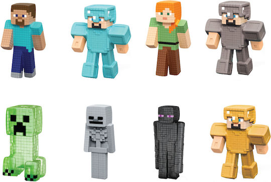 Moose Toys Minecraft Minis Set Goo Jit Zu