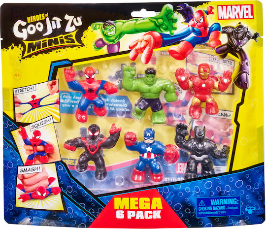 Moose Toys Marvel Minis S4 Goo Jit Zu
