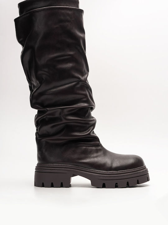 Damenstiefel Braun