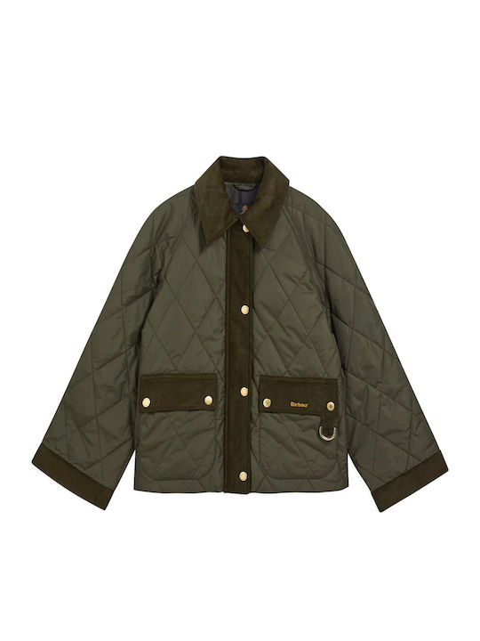 Kilnwick Damen-Winterjacke Olive/Shadow