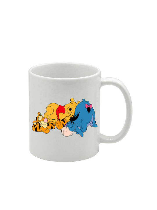 Λευκή Κούπα Winnie Pooh