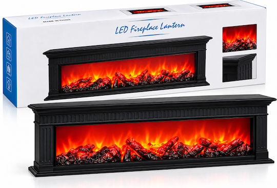 Decorative LED Light Warm White Fireplace