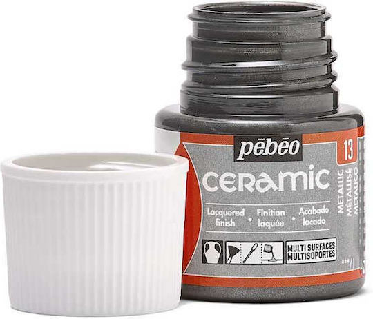 Κεραμικής Σμάλτο Ceramic 45ml Pébéo 013 Metallic