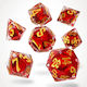 Set de zaruri RPG cu nucleu lichid Hemomancery